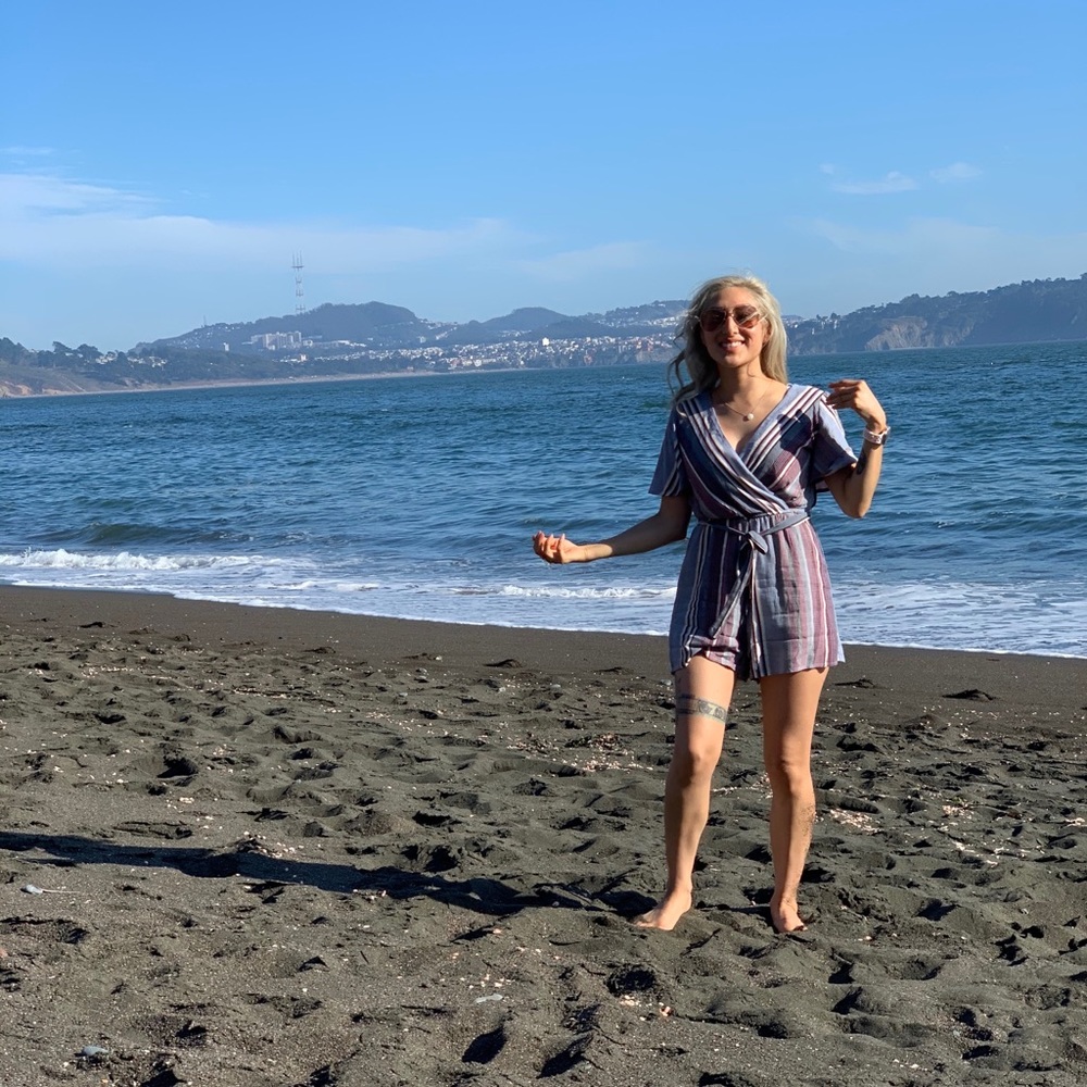 Romper from Franchescas boutique.